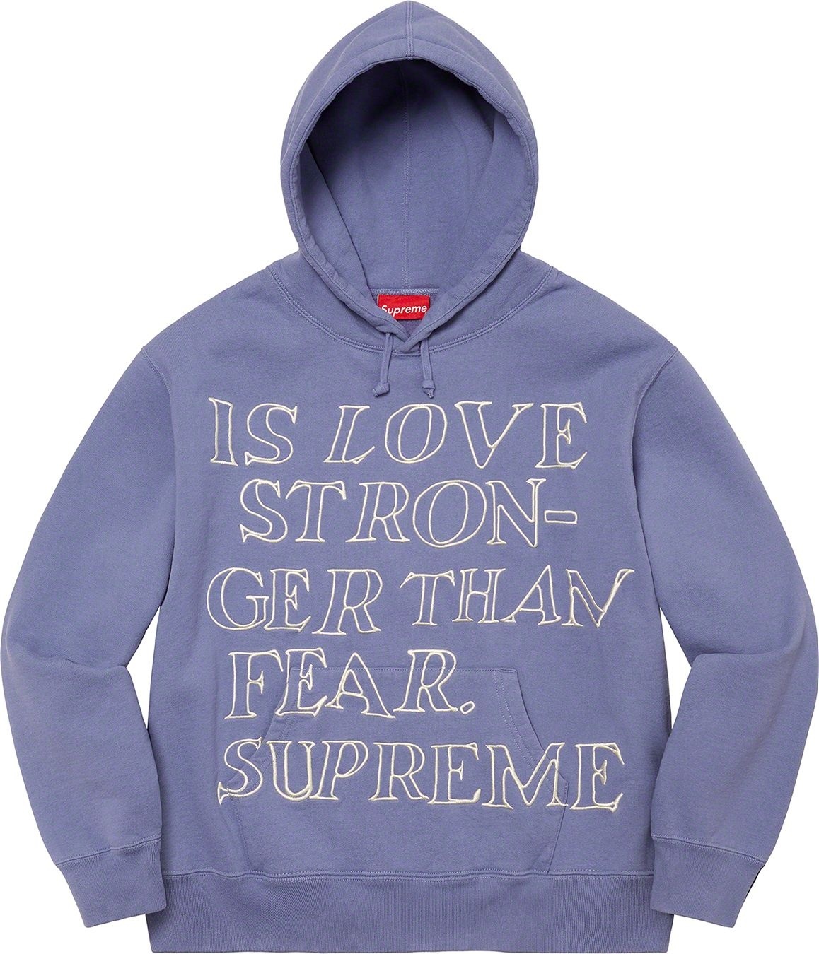 Stronger Than Fear Hooded Sweatshirt view 15